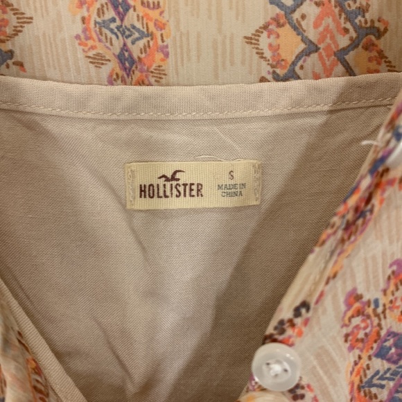 Summer Hollister Indie Print Dress - Picture 3 of 6